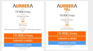 tarifas pack aurrera euskaltel 2018