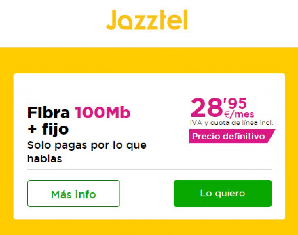 mejores tarifas internet