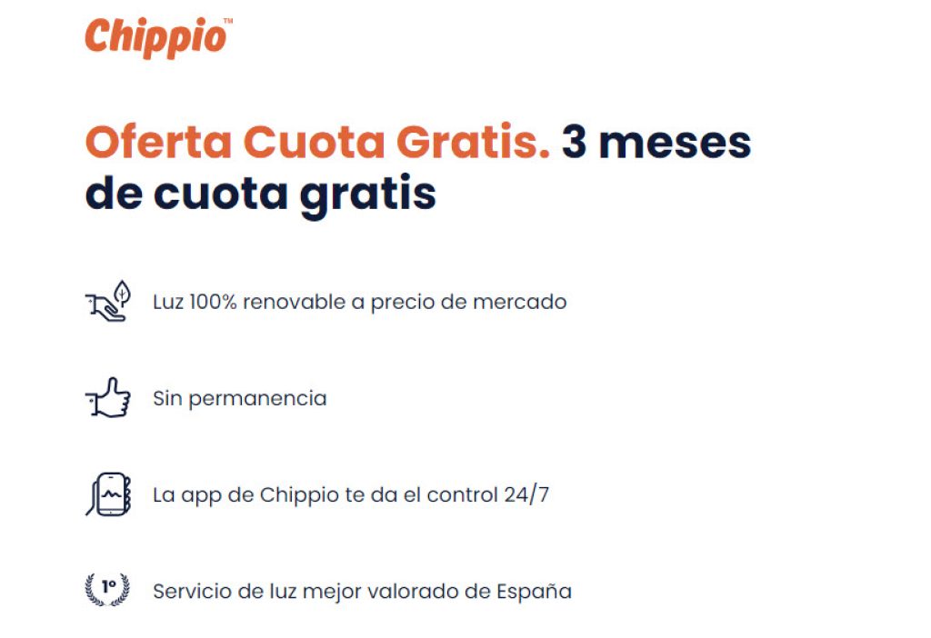 Chippio oferta